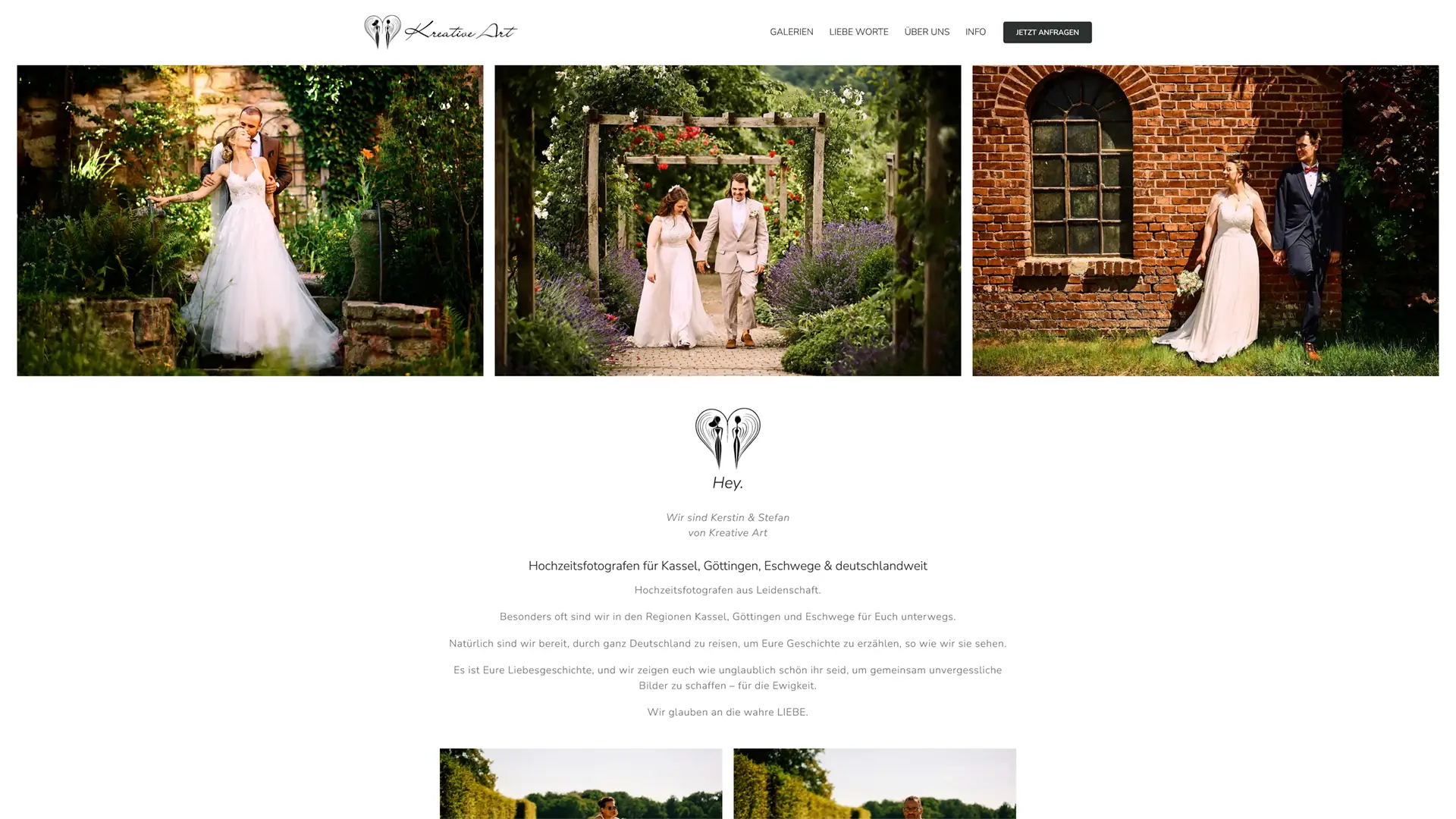 Webdesign für Kassel - Webseite Für Hochzeitsfotografen