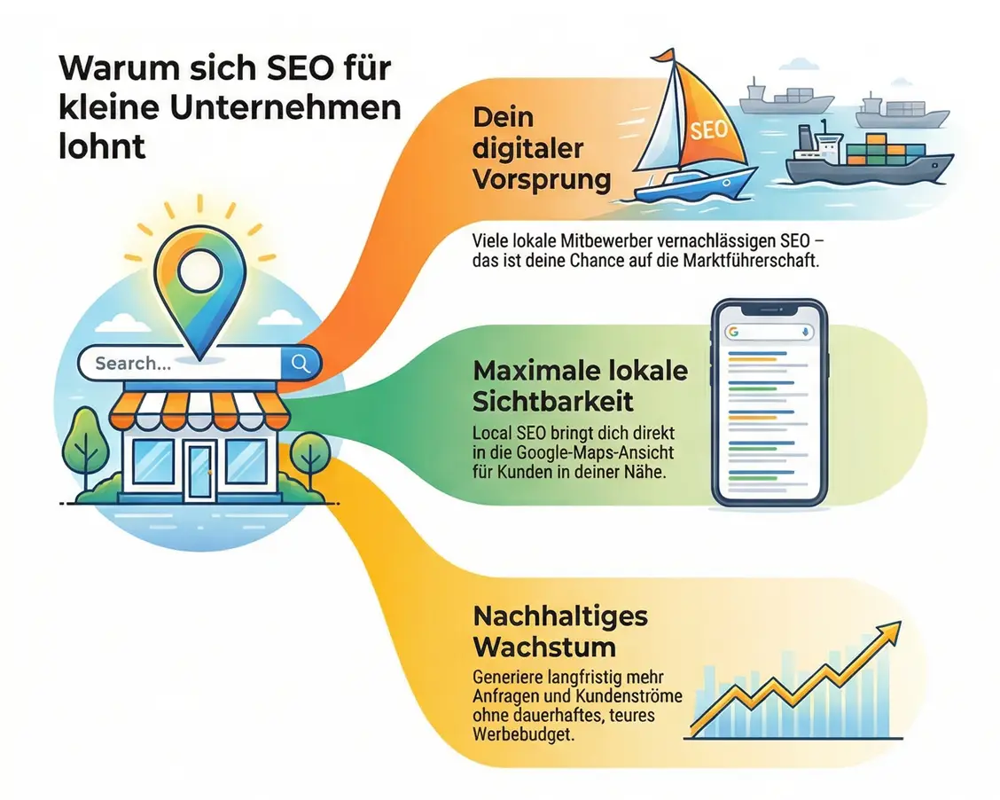 SEO für kleine Unternehmen Ist SEO für kleine Unternehmen sinnvoll?